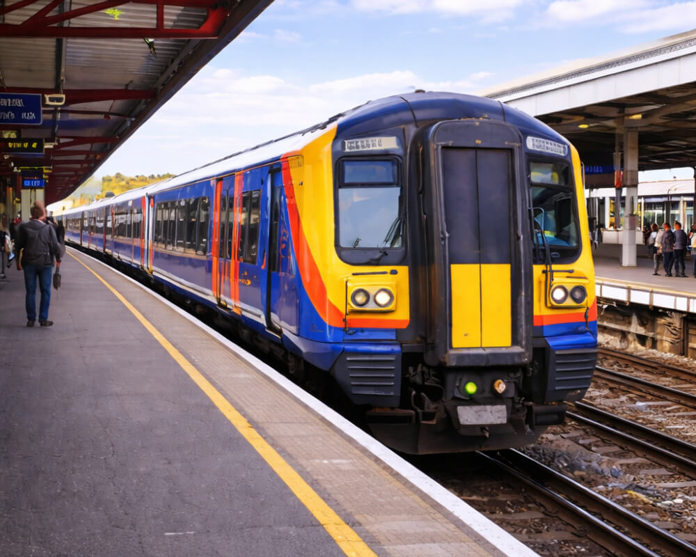 До Лондона на поезде