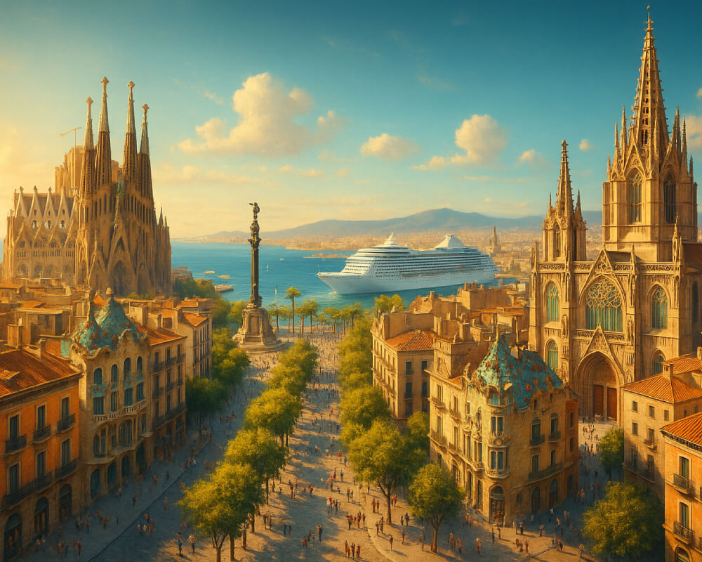 Барселона за 6 часов: идеальный маршрут из круизного порта 2026