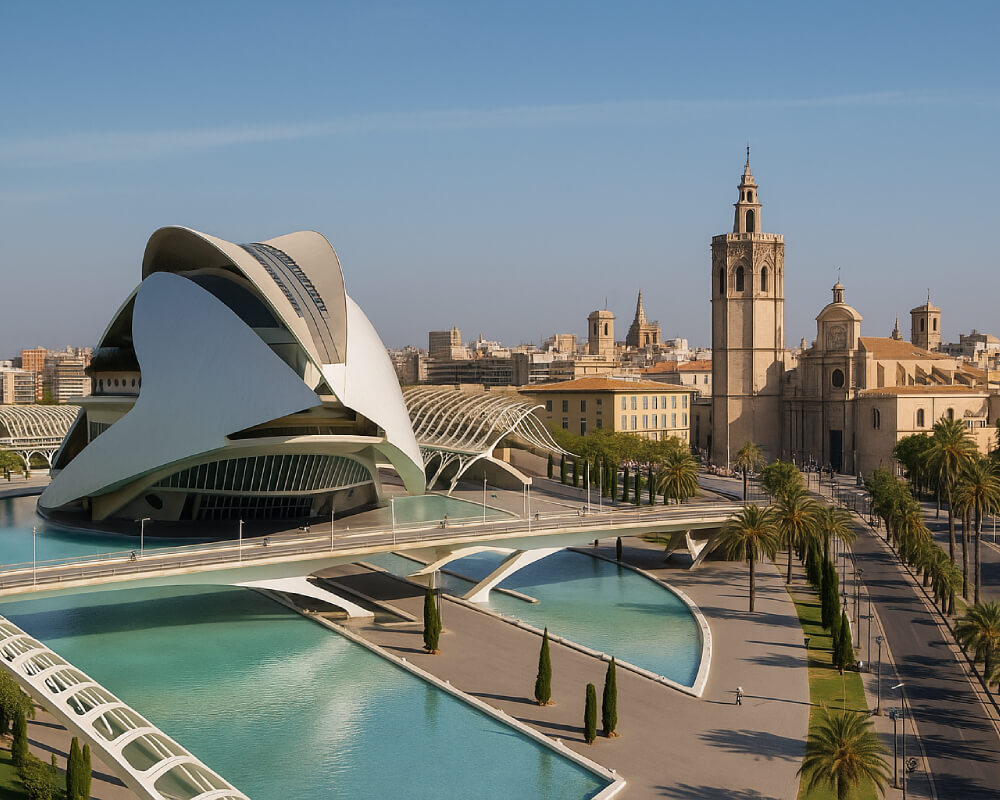 Валенсия за 5 часов: футуристическое чудо и старый город