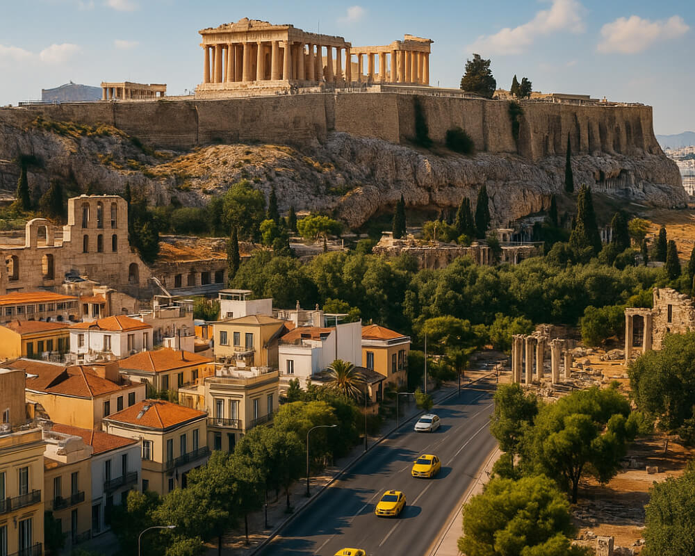 Пирей 2026: Афины за один день + альтернативные маршруты для круизников