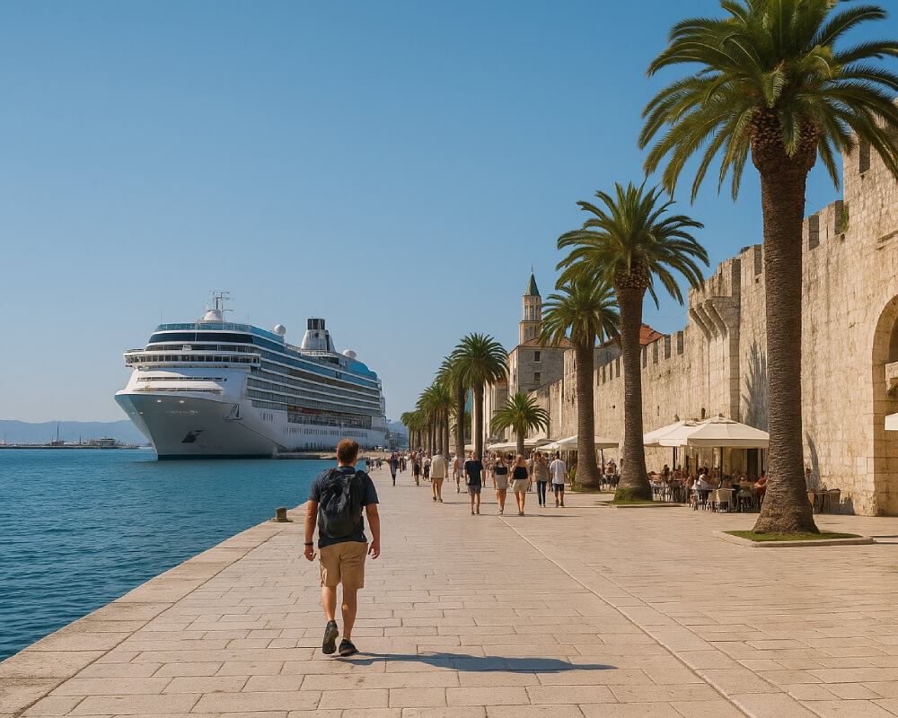 Сплит и дворец Диоклетиана: маршрут из порта