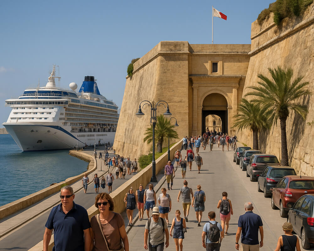 Валлетта, Мальта: рыцарский город для круизных туристов