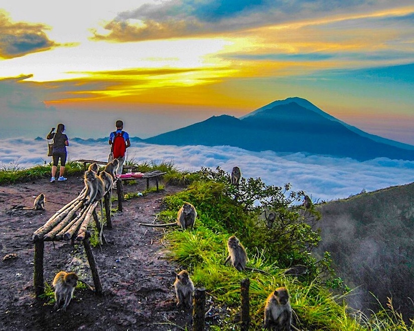 Незабываемые приключения на вулкане Батур в горах Бали 